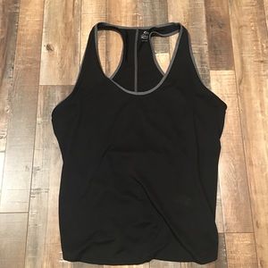 Work out tank. Black and Gray mesh.